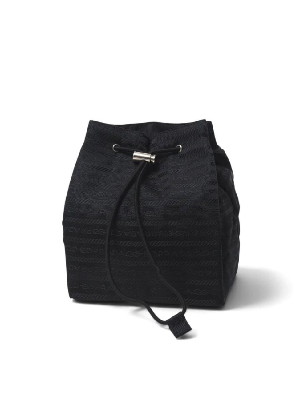 Prada Pouch Drawstring Logo Mini Bag